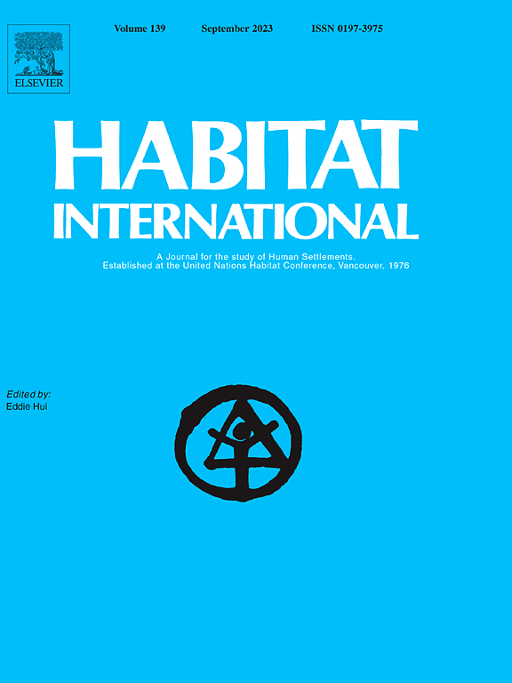 Go to journal home page - Habitat International